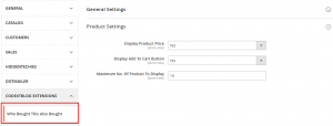 who_bought_this_also_bought_admin_product_setting